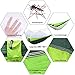 Camping Hammock, Trofoty Portable Hammock with Mosquito Net Parachute Nylon Fabric Lightweight Hammock for Beach, Traveling, Hiking, Mountain,Adventure,Outdoor Jungle