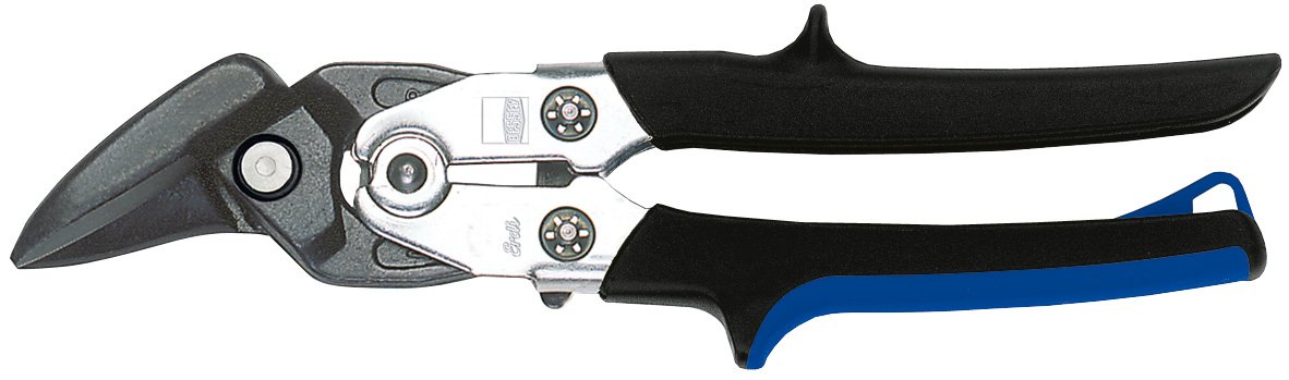 Bessey D27A Right Hand Cut Shape and Straight Cutting Snips, Multi-Colour