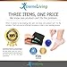 Plantar Fasciitis TOP Quality Copper Compression Arch Support Sleeves **Guaranteed Highest Copper Content** 2 Arch Sleeves, 2 Gel Heel Sleeves, Massage Ball, 5pc Set