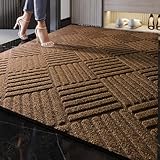EGO LIFE Waterproof Durable Doormat, Non Slip