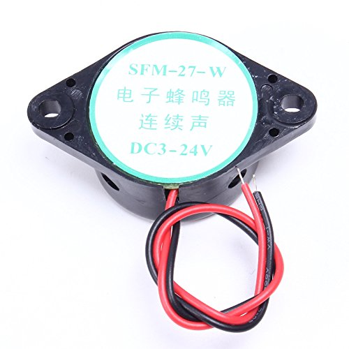 image for IS Icstation DC 12V 85dB Active Piezo Electronic Buzzer Beep Tone Alar