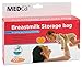 MEDca Breastmilk Storage Bags, 100 Count, BPA Free 6oz / 180ml