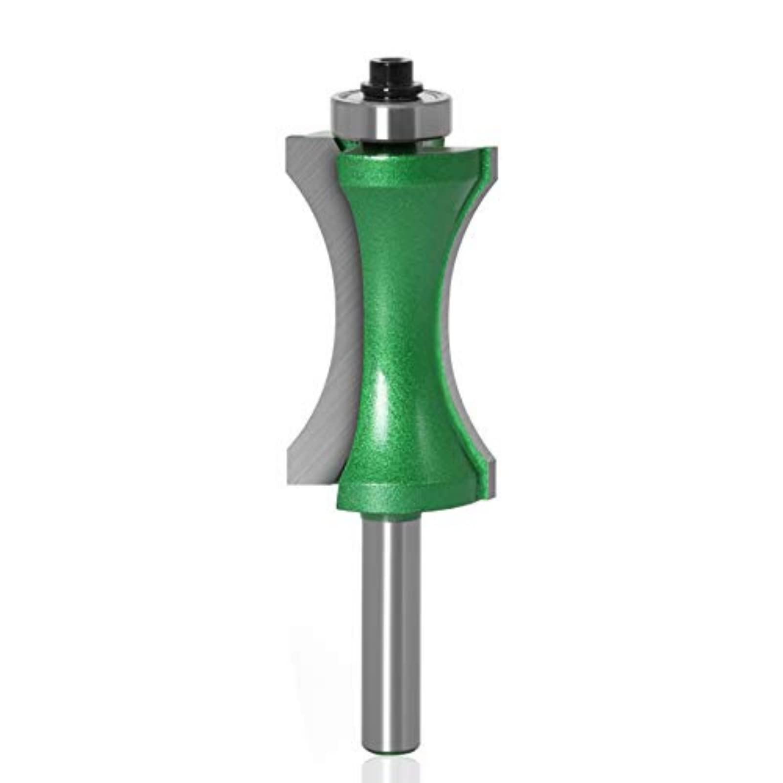 BWLZSP 8mm Shank Half Round bit Shank Semi Circular Drill convex edging Bits for wood end mill Woodworking Tool Industrial Grade milling cutter Woodworking Tools