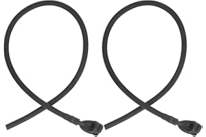 AMONIDA Rubber Tube Peephole Replacement, 2PCS String Peephole Rubber Tube Pull Wire Peephole Sighting Accessories for Compound Bow