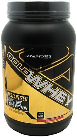 Adaptogen Science Gold Whey Supplement, Vanilla, 2 Pound
