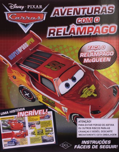 Livro Disney Monte. Carros. Aventuras com Relâmpago