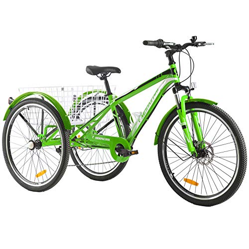 26 Inch Mountain Bike Vanell Adult Mountain Trike (7-Speed, 24