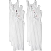 Hanes Mens ComfortSoft Moisture Wicking Tagless Tank Undershirts - Multipacks