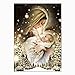 Vibola 5D Angel Embroidery Paintings Canvas Rhinestone Pasted DIY Diamond painting Cross Stitch (A)