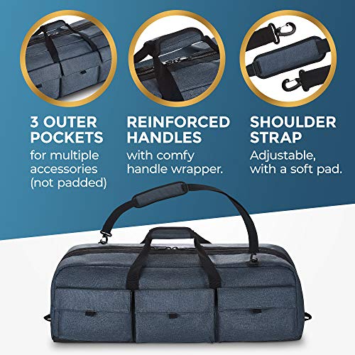 bagmate Mehrzweck-Teleskoptasche, passend für die meisten Teleskope (76x29x25 cm) – Bild 5