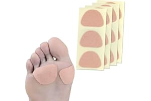 XEMZ Moleskin Bandages Patch, 15 Pcs Foot Callus Corn Heel Stickers, Self-adhesive Cotton Foot Calluses Protector Callus Remover Cushions, Protect Calluses from Rubbing on Shoes, Relieve Foot and Heel Pain