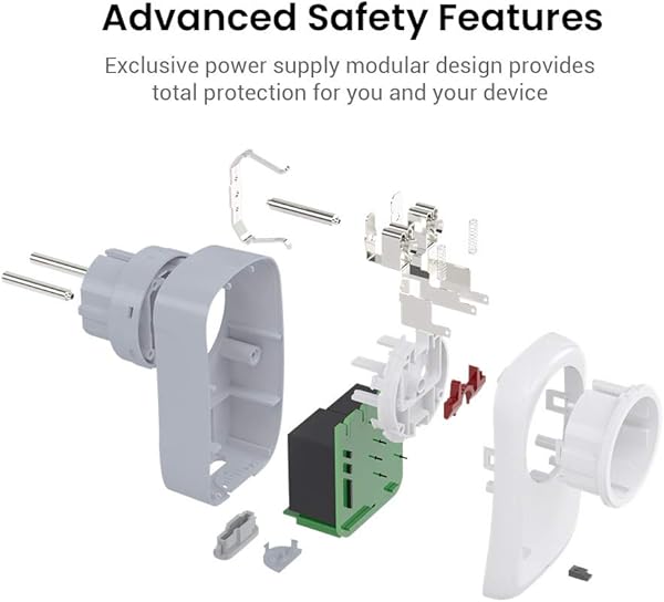 BroadLink Smart Plug Toma de corriente inteligente con temporizador Wi Fi y luz nocturna Funciona con AlexaGoogle HomeIFTTT no requiere Hub 16A SP4L EU paquete de 2 unidades