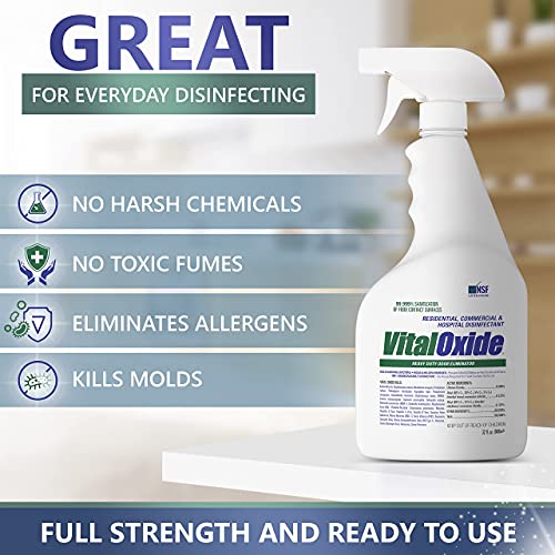 Vital Oxide Disinfectant, Deodorizer, Cleaner, FoodContact Sanitizer
