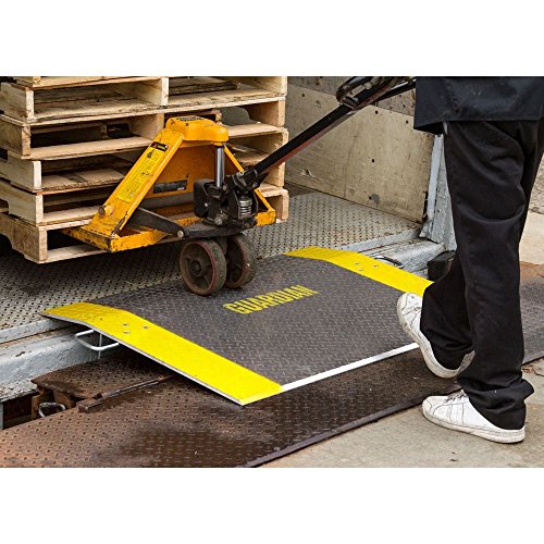 48" x 36" Aluminum 3,500 lb Pallet Jack Loading Dock Plate