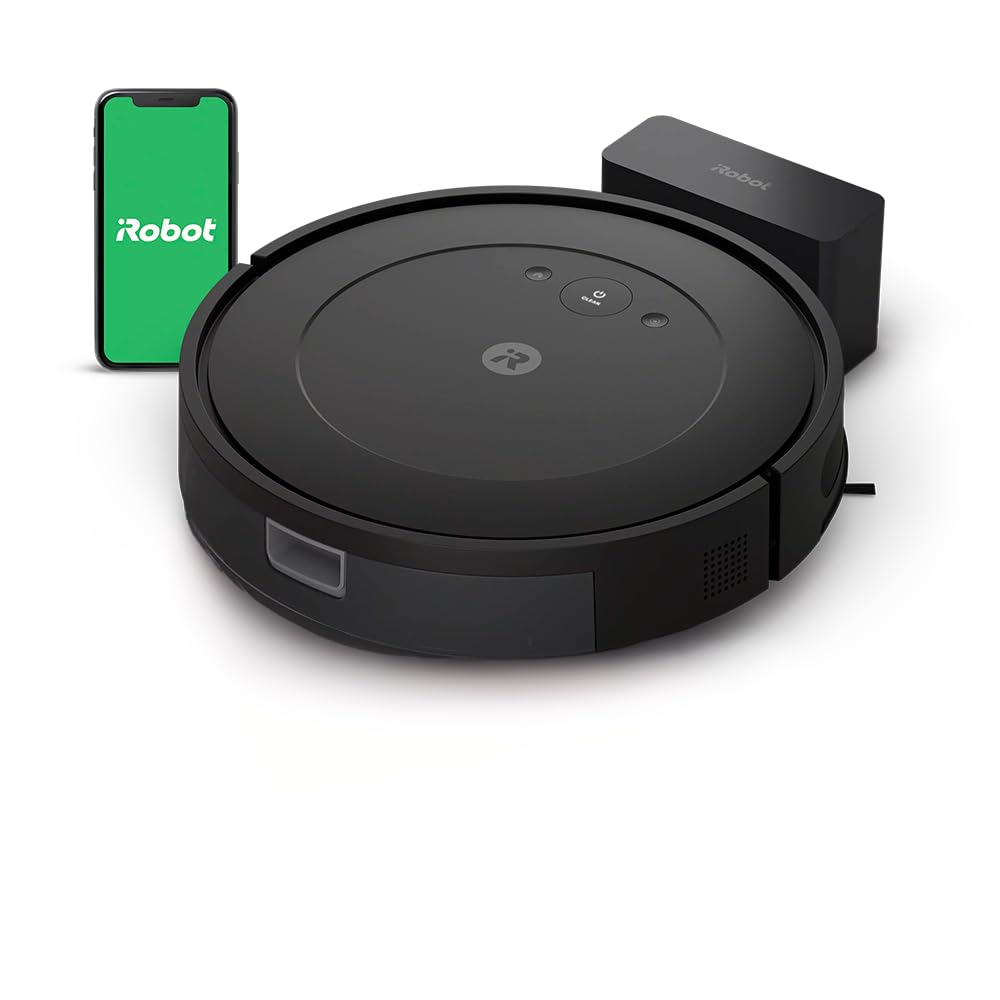 iRobot Roomba Vac Robot Vacuum (Q0120) - Easy to use, Power-Lifting Suction, Multi-Surface Cleaning, Smart Navigation Cleans in Neat Rows, Self-Charging, Alexa - Image 4
