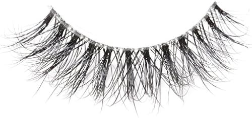 Arimika Handmade 3D Mink Fake Eyelashes-Reusable With Clear Flexible Band,Lightweight Natural Look,Cruelty Free