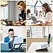 Adjustable Laptop Stand - Portable Laptop Stand with 5 Tilt Levels & Anti-Slip Pads for Tablets, Computers, Foldable Laptop Riser Fits 10-15inch Notebook with Open Back for Better Airflow by HUANUO