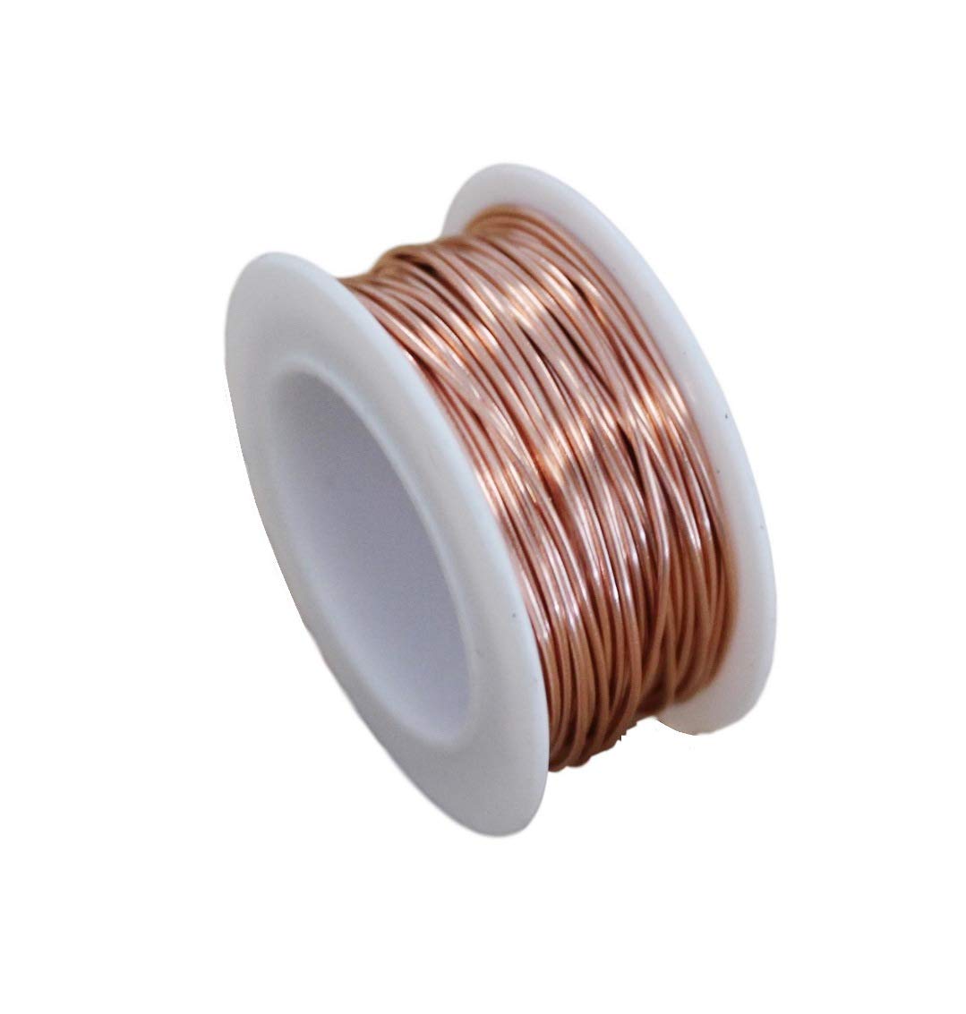 24 Ga Bare Copper Wire 100' Spool (Pack of 1) Industrial