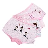 Defitck Cartoon cute Little Girls Underwear Briefs Panties Set (6-8year, 2020)