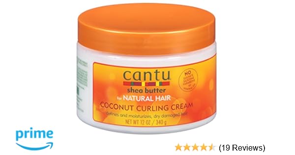 Amazon Com Cantu Natural Hair Coconut Curling Cream 12 Ounce Jar
