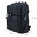 HUKOER 35L/45L Military Tactical Backpack -Tactical Assault Molle Rucksacks Waterproof Expandable Hunting Backpack Outdoor Daypack for Hiking Camping Trekking Hunting Bag (Black-45L)