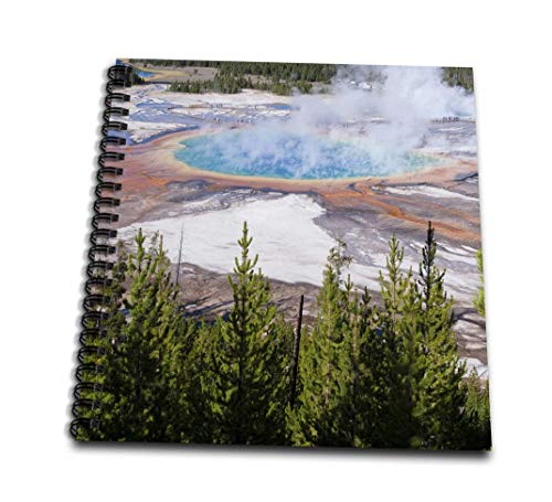 3dRose db_209130_2 Grand Prismatic Geyser, Midway Geyser Basin, Yellowstone NP, Wyoming-Memory Book, 12 by 12"