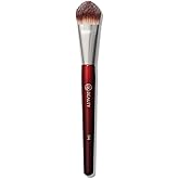 BK BEAUTY 114 DUAL-SIDED CONCEALER BRUSH &ndash; Precision Concealer &amp; Powder Makeup Brush for Under-Eyes, Blemishes, and Touch-Ups, Soft Vegan Bristles