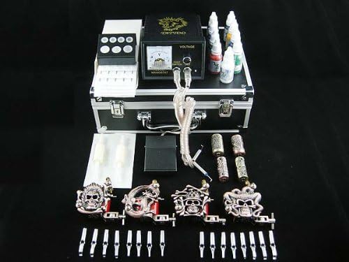 Extreme 4 Gun Tattoo Kit (Great New Designs)