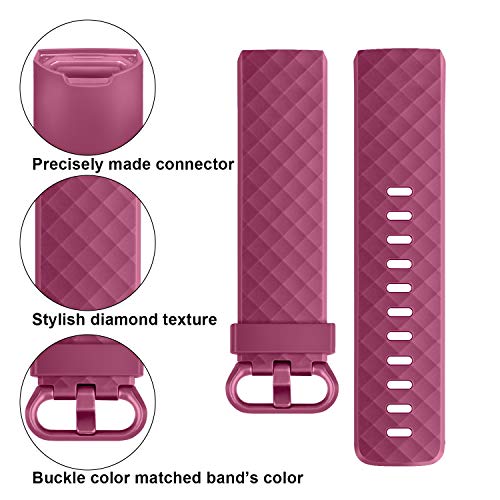 image for Vancle Sport Band Small Large Compatible with Fitbit Charge 3 Bands Re