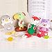 TUMAMA Newborn Baby Toys, Soft Cute Plush Stuffed Animal Rattles for 0, 3, 6, 9, 12 Months Newborn and Infant Development Hand Grip 4 PCS,Easter Gifts