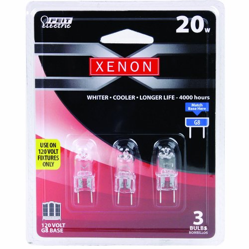 Feit Electric Xenon 20W G8 Bulbs 3 Pack - Image 2