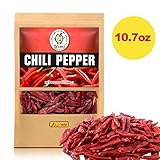 Yimi Premium Whole Dried Chilies, Chinese Dry Red Chili Peppers, For Hot Chili Oil and Sichuan Chongqing Hotpot, 10.7oz, Holiday Gift, Mild Hot