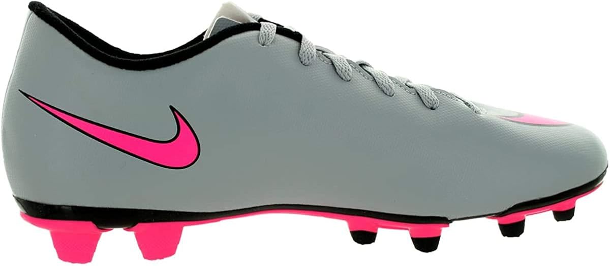Nike Mens Mercurial Vortex Ii Fg Firm Ground Soccer Cleats (6.5 D(m) Us, Wolf Grey Hyper Pin 
