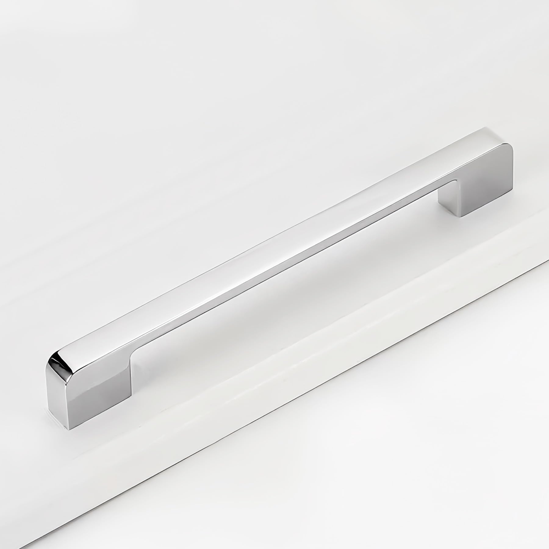 LEPEVNEY 5pcs Door Handles 160mm Hole Centre Cabinet Handels Chrome Kitchen Wardrobe Door Handles Cabinet Pulls