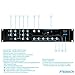 Wireless Bluetooth Power Amplifier System – 4200W 6CH Powered Rack Mount Portable Surround Sound Multi Zone Audio Home Stereo Receiver Box w/RCA, USB, AUX – for Speaker, PA, Theater – Pyle PT6000CHthumb 4