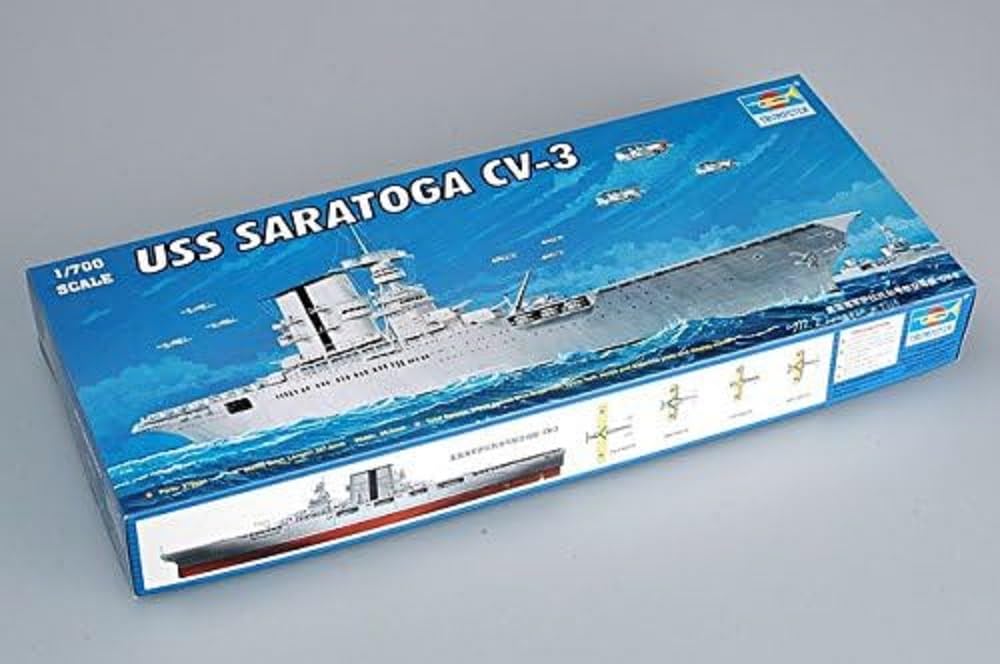 Trumpeter 1: 700 - USS Saratoga Aircraft Carrier Cv-3