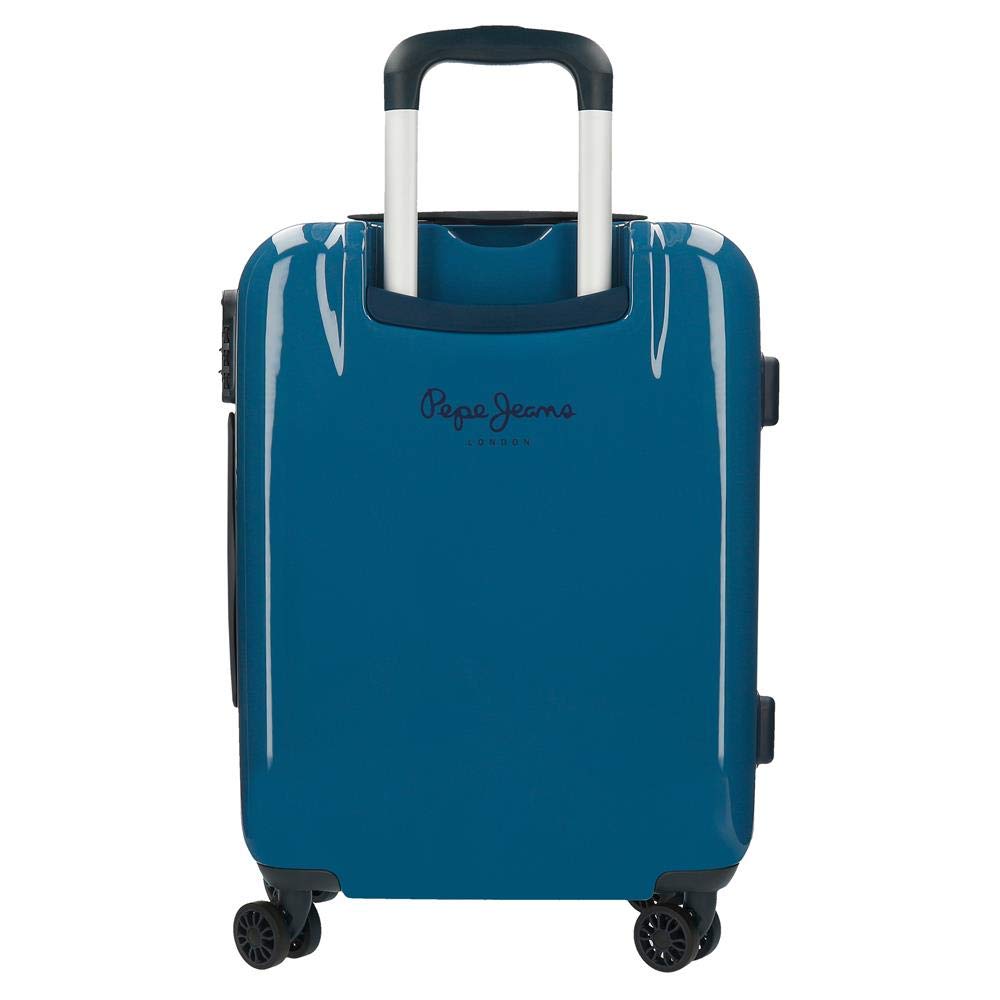 Maleta de cabina rígida 55cm Pepe Jeans Luggage Classic Azul ...
