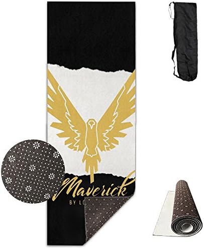 Logan Paul Logo Premium Thick Exercise Yoga Mat With Comfort Foam Non Slip Yoga Mat - For Men & Women - With Carrying Bag