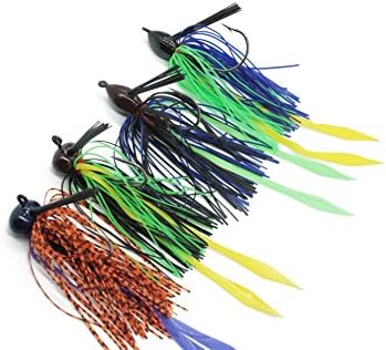 Best Bass Jigs Set/Kit Swimming and Football (Kit #2, Bass Jig A)