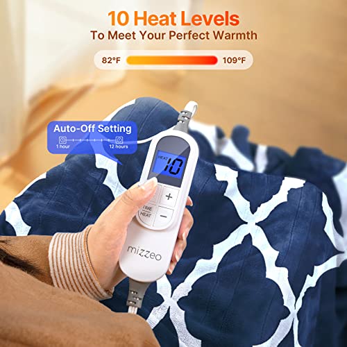 MIZZEO Electric Heated Blanket 84