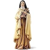 Religious Gifts 6 Inch Saint Therese Theresa Statue Little Flower Catholic Gift