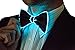 NEON NIGHTLIFE Light Up Bow Tie, Aqua Men's Glow in the Dark LED Tie