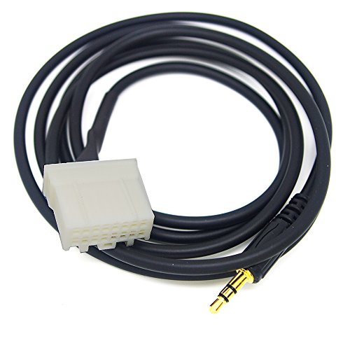 CBK New Car 3.5mm AUX Audio CD Interface Adapter Cable For Mazda 2 3 5 6 2006-2013