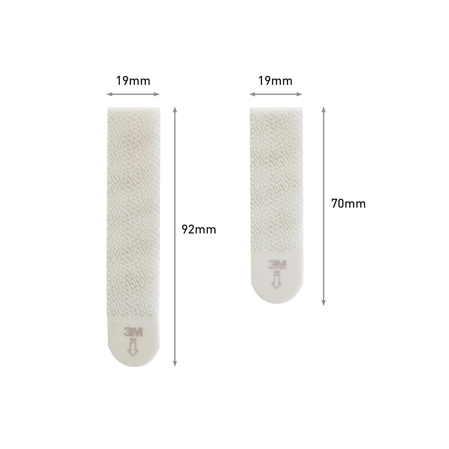 Command Klebestreifen, Vorteilspack 4x2 Mittel und 8x2 Größe L (24 Strips), Weiß - Bilder Aufhängen ohne Bohren, Streifen halten bis zu 7 kg, Rückstandsfreies Ablösen 2