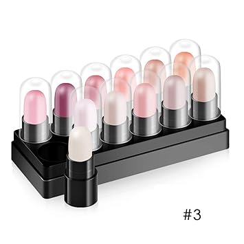 Allbesta 12 Farben Lidschatten Stift Set Sample Matte Shimmer Powder Wasserfest Langanhaltend Make-up Geschenkset