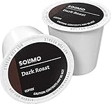 Amazon Brand - Solimo Coffee Pods, Dark