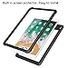 iPad Pro 10.5 Waterproof Case. Lanwow Exclusive Rugged Design Full Body Protect Shockproof Transparent Cover with Lanyard Strap Built in Screen Protector Waterproof Case for iPad 10.5 inch