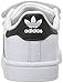 adidas Originals Baby Superstar CF I Running Shoe, White/Core Black/White, 9 M US Toddler