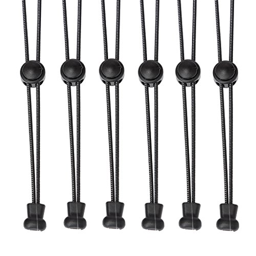 Howay no tie shoe laces, 6 pairs elastic shoelaces with lock repl…