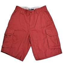 Polo Ralph Lauren Mens Gellar Fatigue Cargo Shorts (30, Nantucket Red)